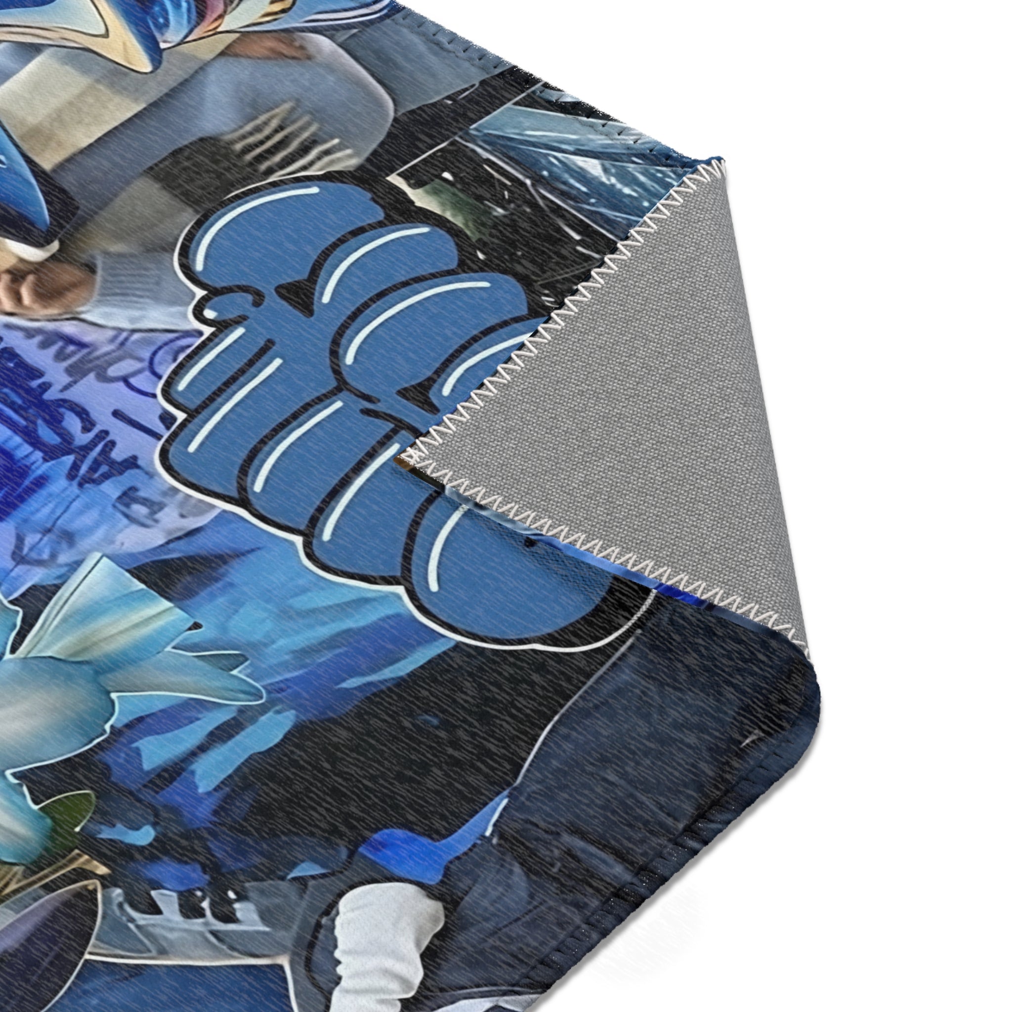 Blue Collage